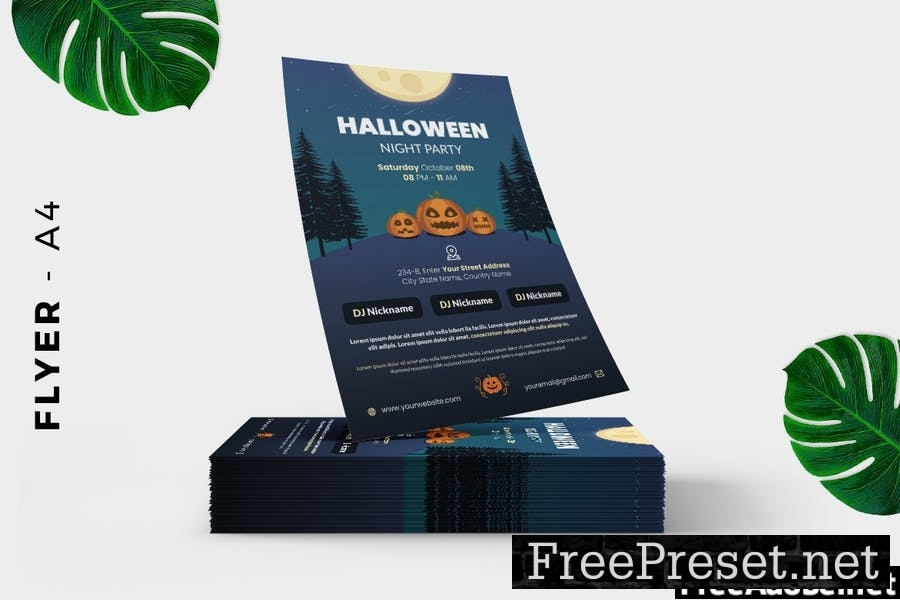 Halloween Flyer Design