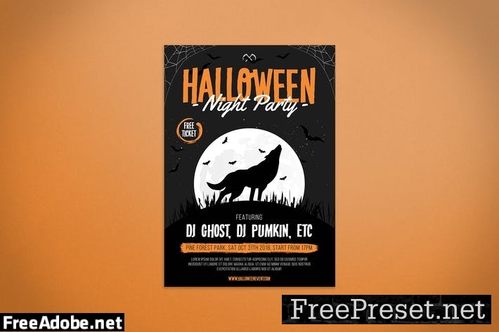 Halloween Flyer L4BQZ3L