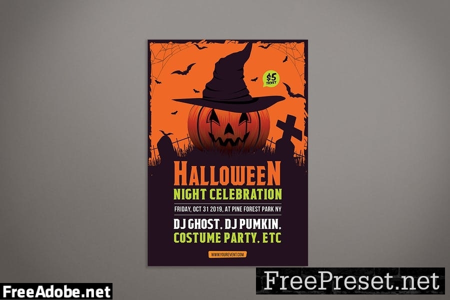 Halloween Flyer RZJB63W