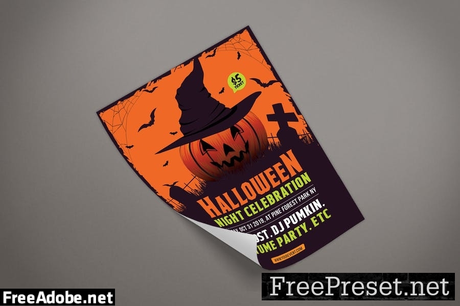 Halloween Flyer RZJB63W