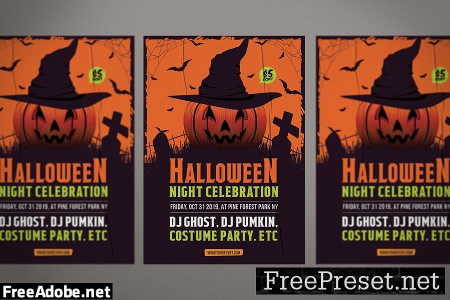 Halloween Flyer RZJB63W