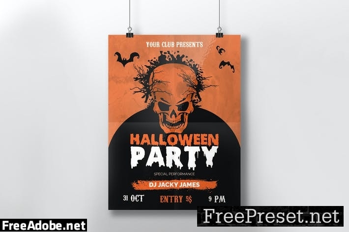 Halloween Flyer SE2N5A5