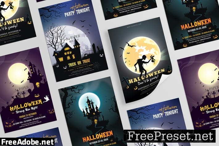 Halloween Flyer Template BEXPFJY