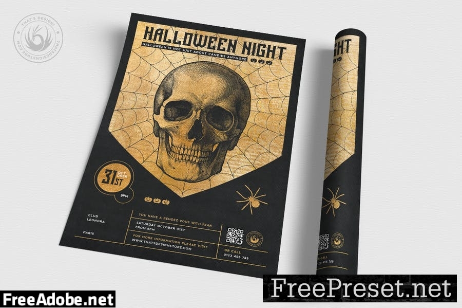 Halloween Flyer Template V26