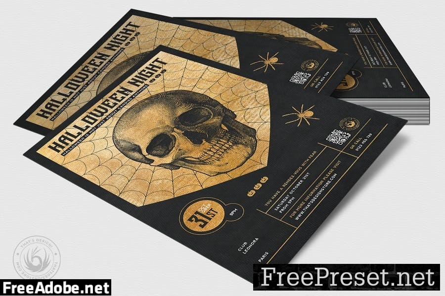 Halloween Flyer Template V26