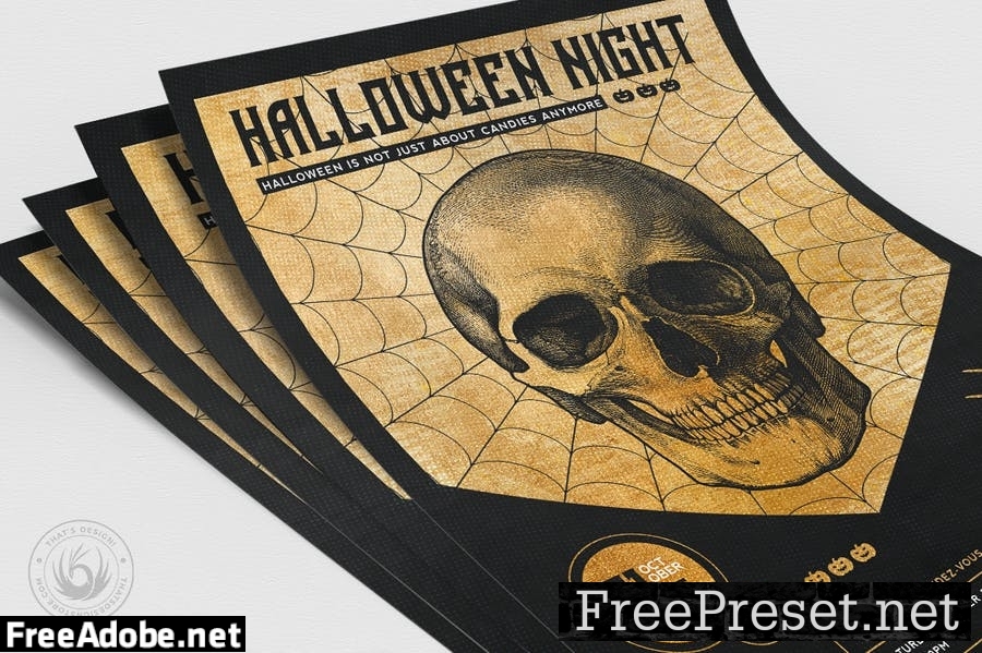 Halloween Flyer Template V26