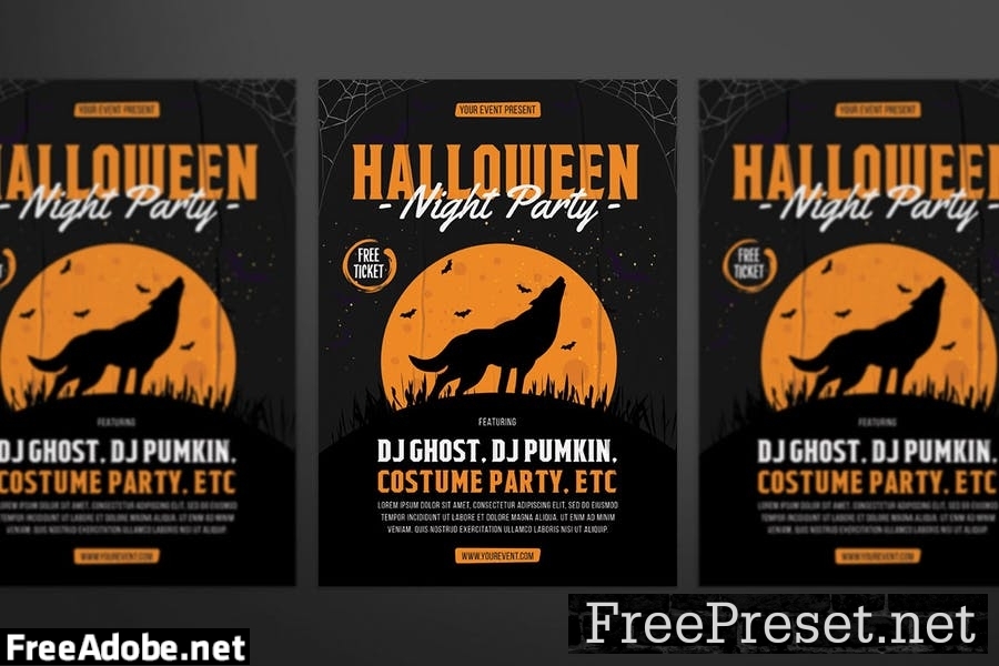 Halloween Flyer UG6MXXQ