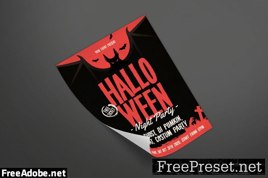 Halloween Flyer W5RWQPF