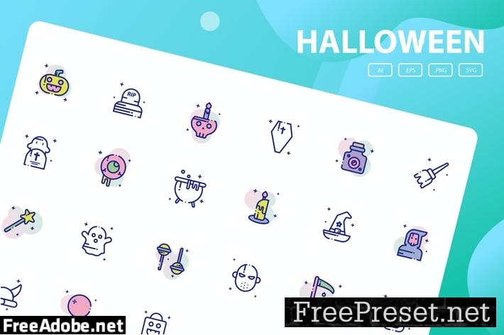 Halloween Icon Pack K45TR54