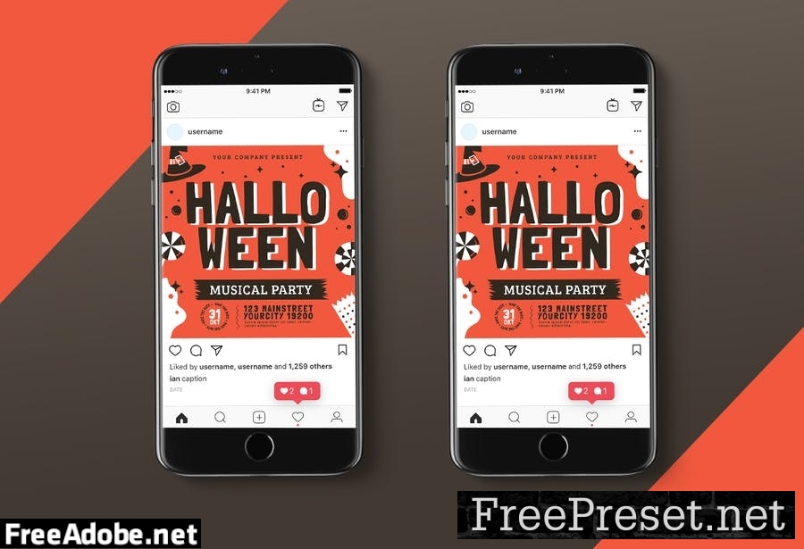 Halloween Online Flyer Pack TNKJL4W