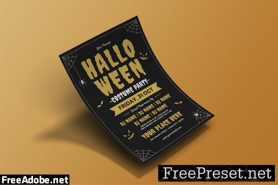 Halloween Party Flyer