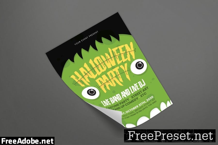 Halloween Party Flyer