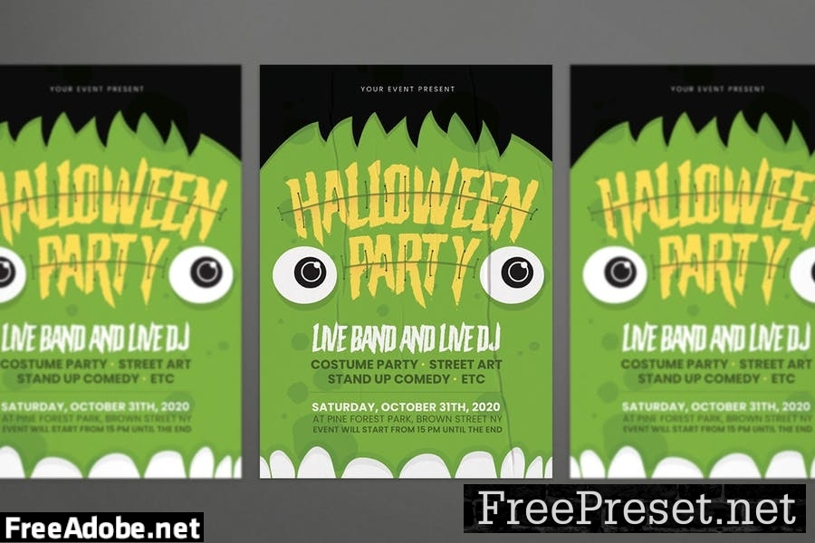 Halloween Party Flyer