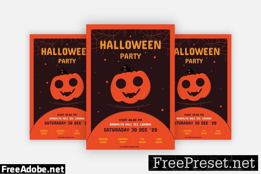 Halloween Party Flyer