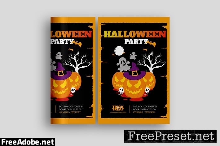 Halloween Poster Promotion H56TCR8