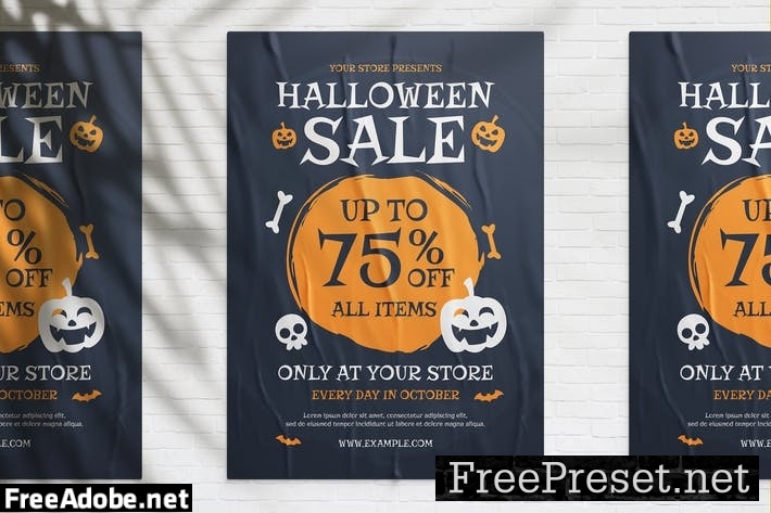 Halloween Sale Flyer CW6NXEN