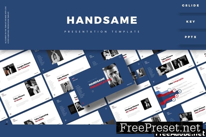 Handsame - Presentation Template PPRB3LE