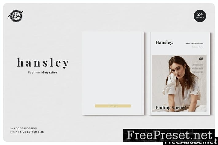 HANSLEY Fashion Magazine VUQJGAS