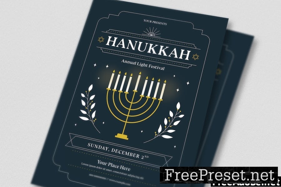 Hanukah Flyer