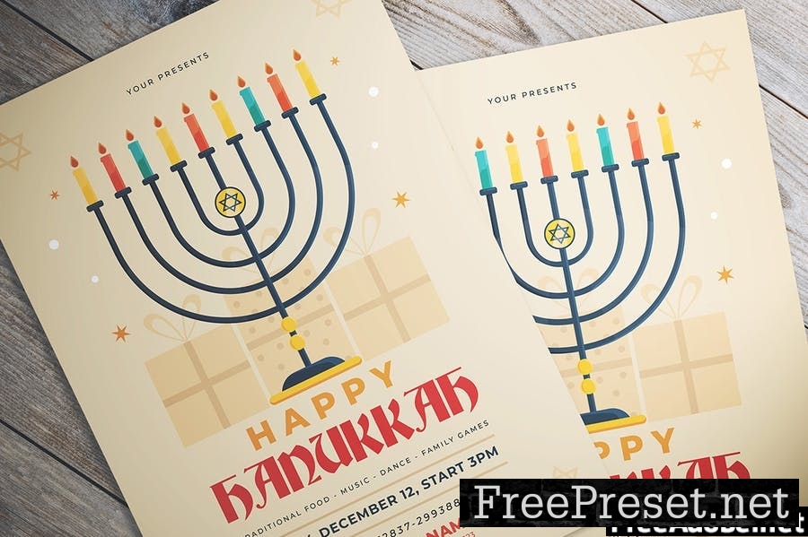 Hanukkah Flyer