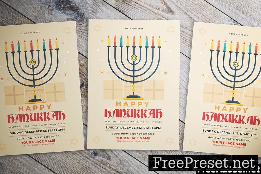 Hanukkah Flyer