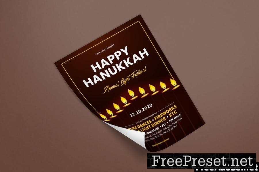 Hanukkah Flyer