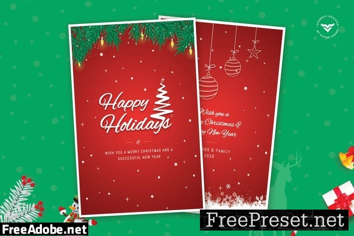 Happy Holidays Greeting Card VCML73