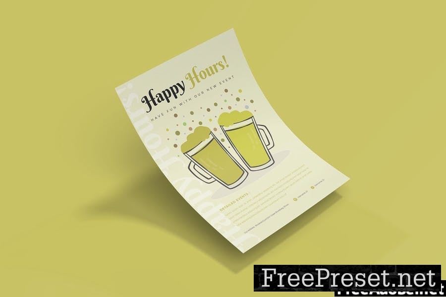 Happy Hours - Flyer