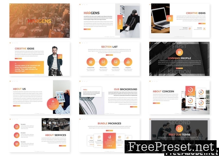 Hargens - Presentation Template SGGT68P