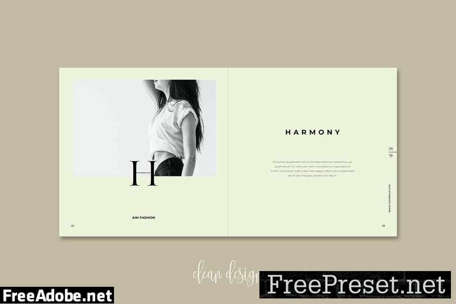 Harmony - Square Lookbook E5YWCPJ