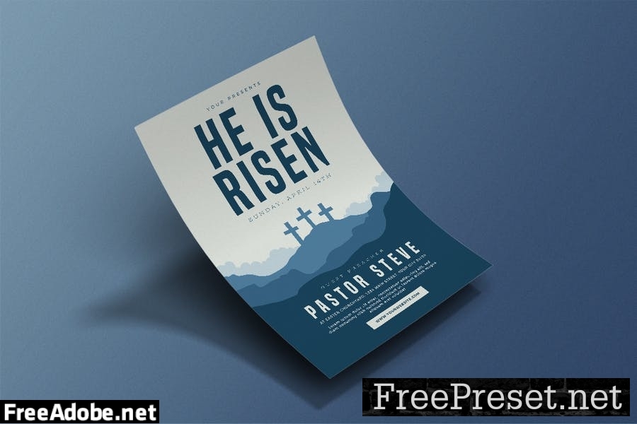 He is Risen Flyer HA6D5CJ