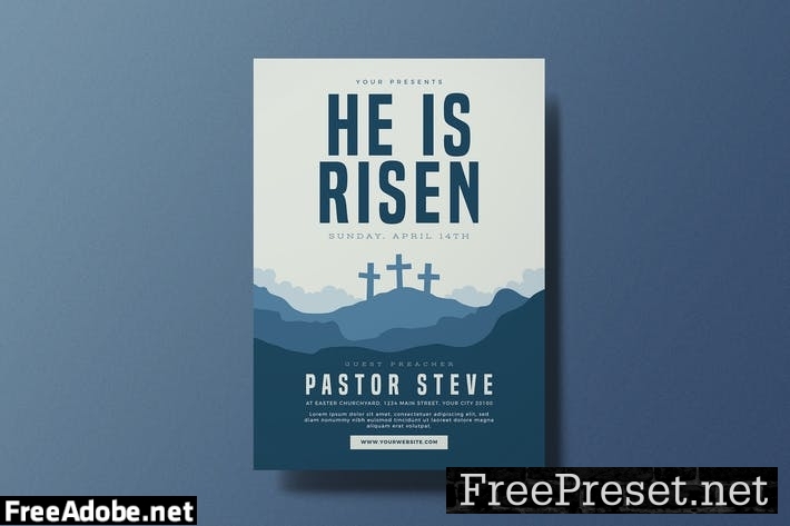 He is Risen Flyer HA6D5CJ