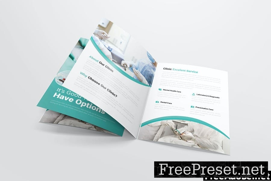 Health Medical | Bifold Brochure DJ9LSGR