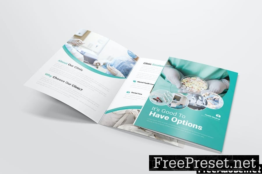 Health Medical | Bifold Brochure DJ9LSGR