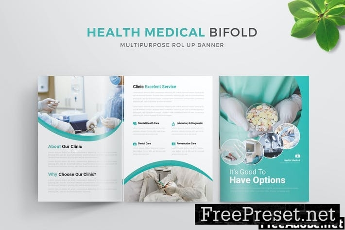 Health Medical | Bifold Brochure DJ9LSGR