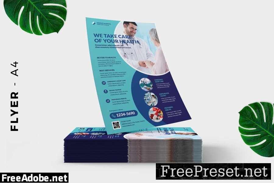 Health Medical Doctor Flyer Design