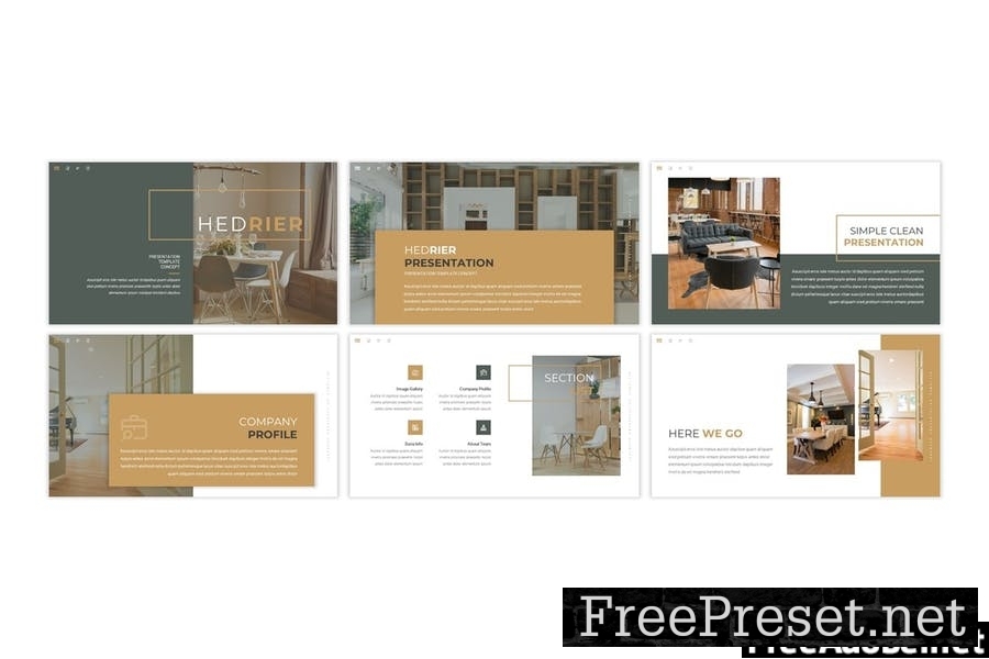 Hedrier Presentation Template