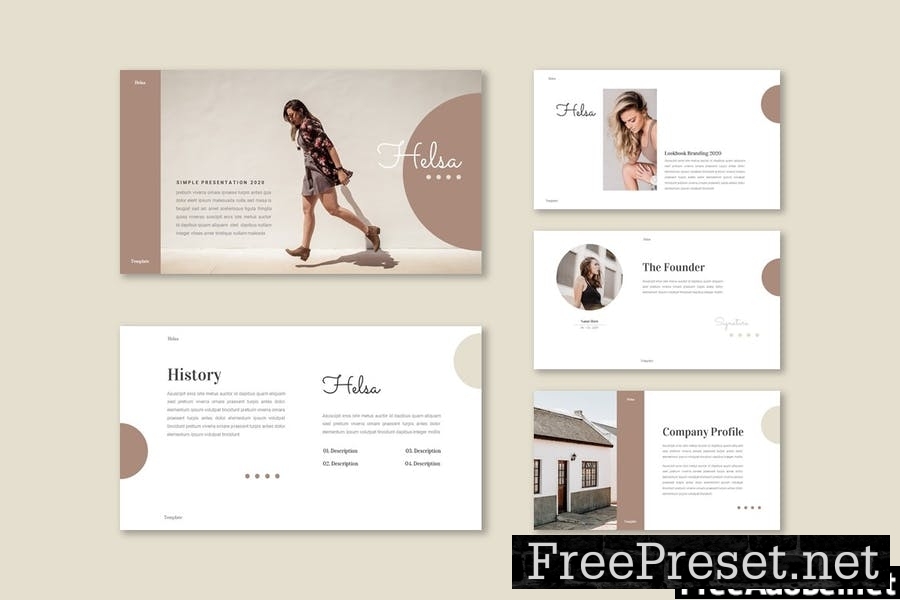 Helsa - Presentation Template