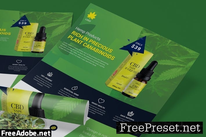 Hemp Product Poster J64BMTV