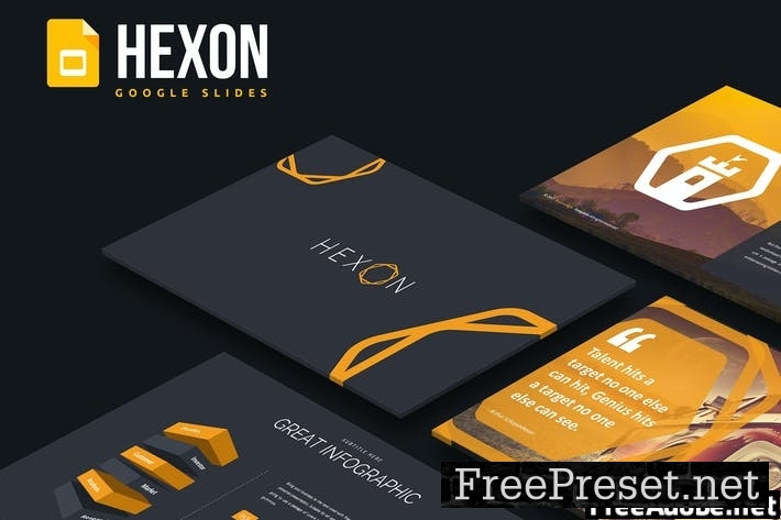 Hexon - Google Slides Template E63V79