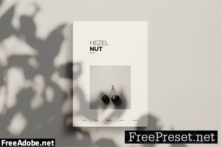 Hezel Nut - Magazine Template G7QVFA7