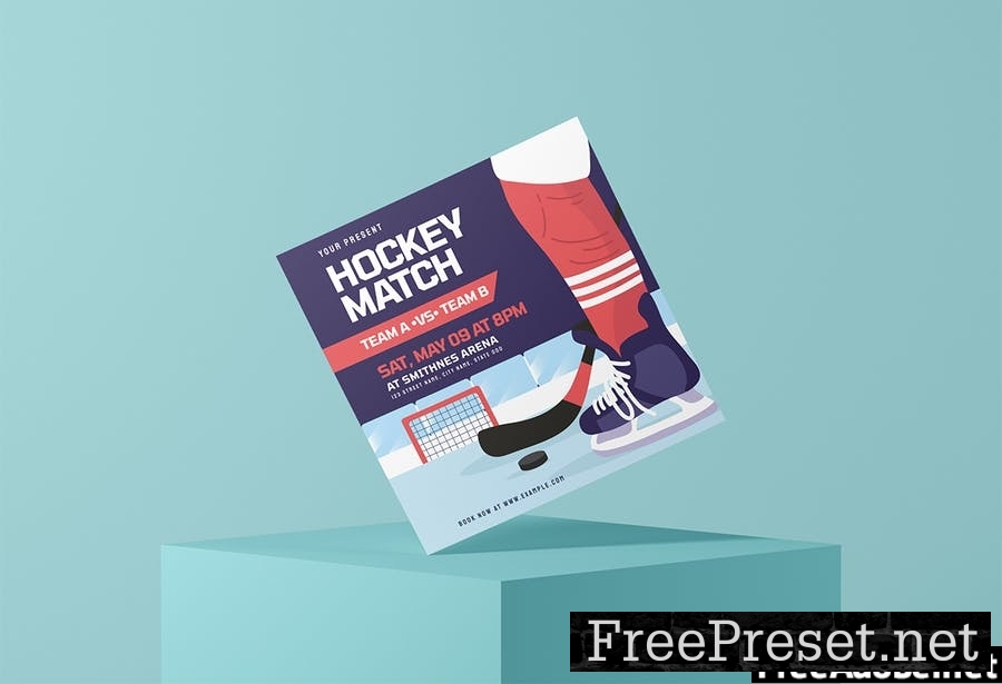 Hockey Match - Flyer Media Kit