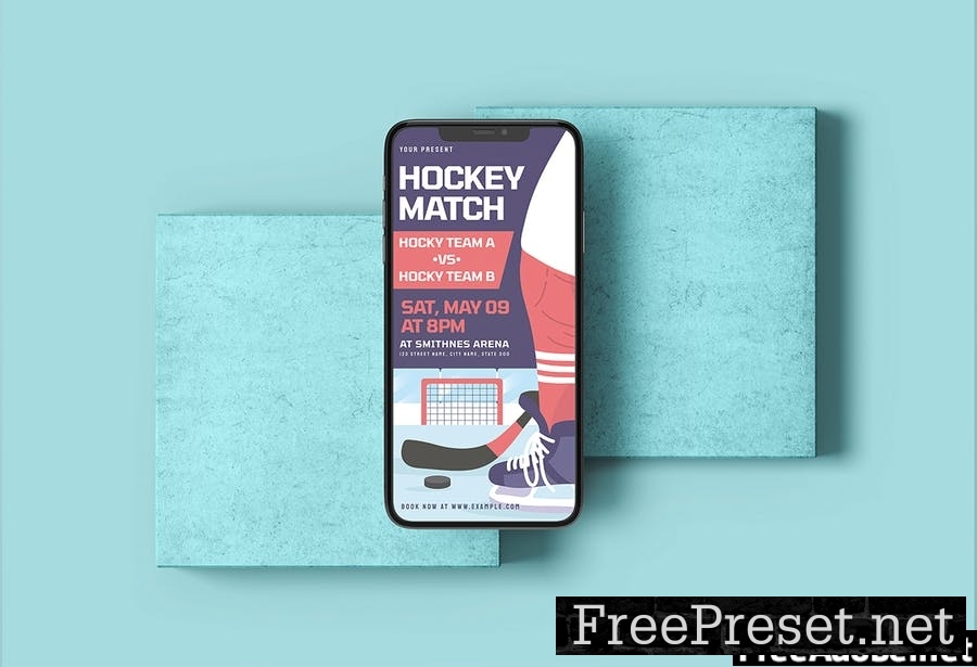 Hockey Match - Flyer Media Kit