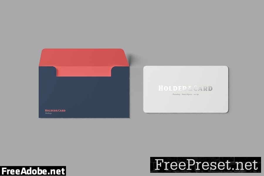 Holder and Card Mockups