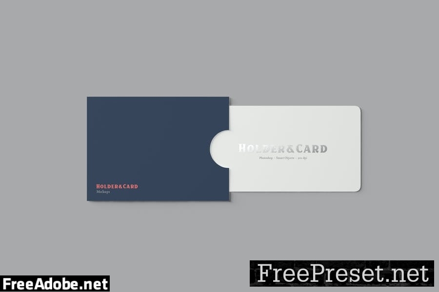 Holder and Card Mockups