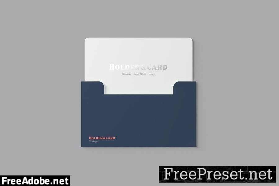 Holder and Card Mockups