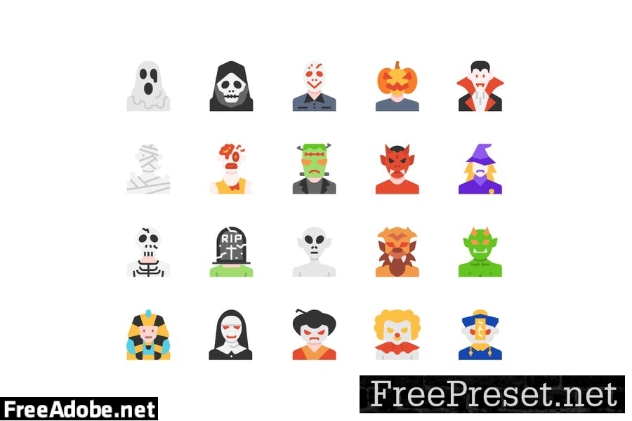 Horror Avatar Icons Packs ZDEKF3P