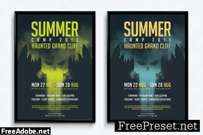 Horror Camp Poster CK3UFM