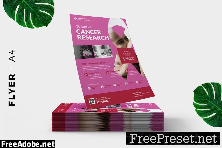 Hospital / Clinic Flyer Template Promotion ZPCUC43