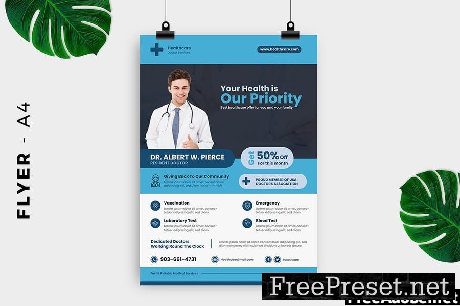 Hospital / Medical / Doctor Flyer Design